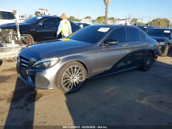 55SWF4JBXJU240836 2018 MERCEDES-BENZ C-KLASSE - Image 2