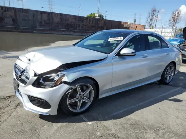 55SWF4JBXJU251173 2018 MERCEDES-BENZ C-KLASSE - Image 1