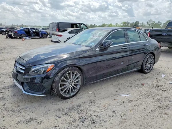 55SWF4JBXJU266756 2018 MERCEDES-BENZ C-KLASSE - Image 1