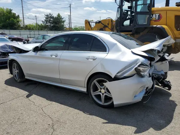 55SWF4KB0GU112547 2016 MERCEDES-BENZ C-KLASSE - Image 2