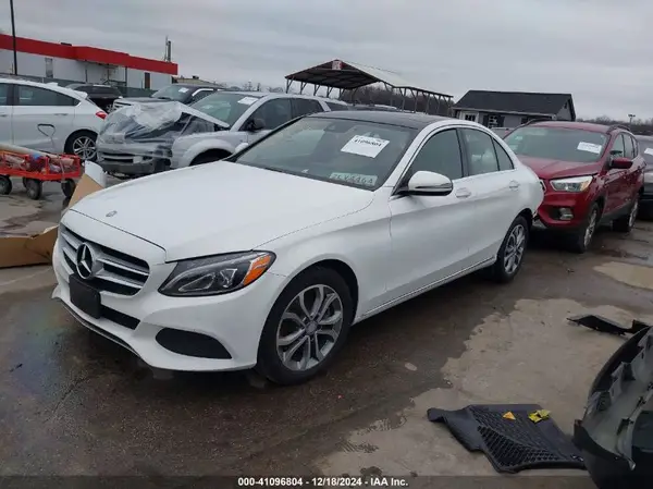 55SWF4KB0HU210298 2017 MERCEDES-BENZ C-KLASSE - Image 2