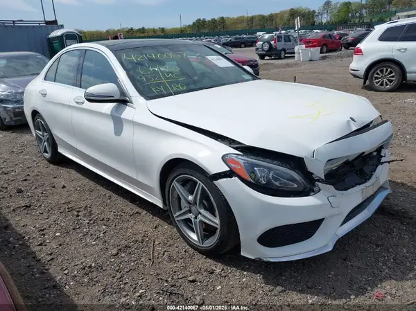 55SWF4KB1GU109382 2016 MERCEDES-BENZ C-KLASSE - Image 1