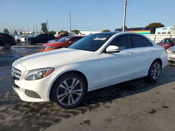 55SWF4KB1HU183709 2017 MERCEDES-BENZ C-KLASSE - Image 1