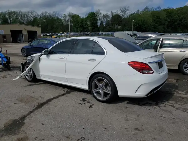 55SWF4KB2HU226485 2017 MERCEDES-BENZ C-KLASSE - Image 2