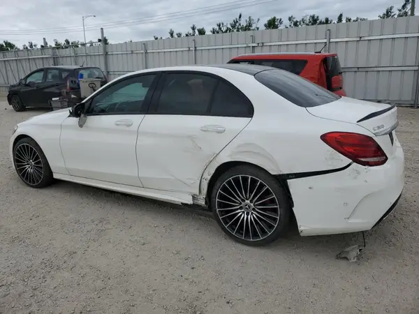 55SWF4KB2JU237279 2018 MERCEDES-BENZ C-KLASSE - Image 2