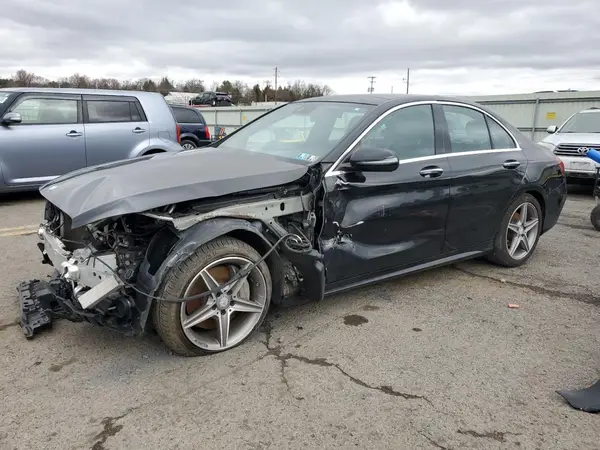 55SWF4KB3HU187437 2017 MERCEDES-BENZ C-KLASSE - Image 1
