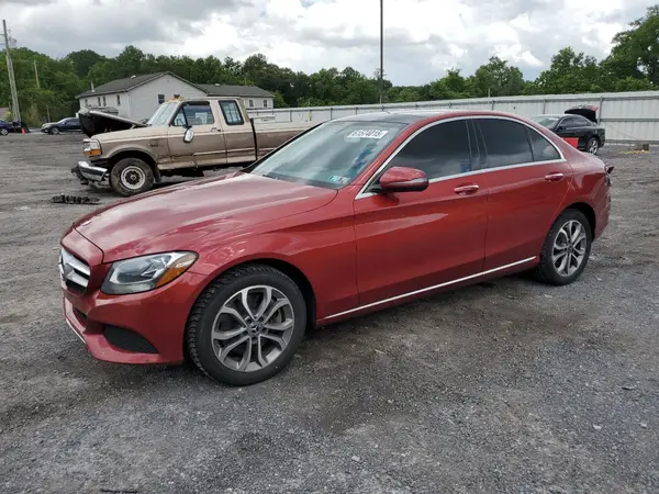 55SWF4KB3HU217567 2017 MERCEDES-BENZ C-KLASSE - Image 1