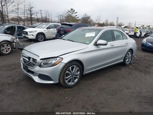 55SWF4KB4HU183283 2017 MERCEDES-BENZ C-KLASSE - Image 2
