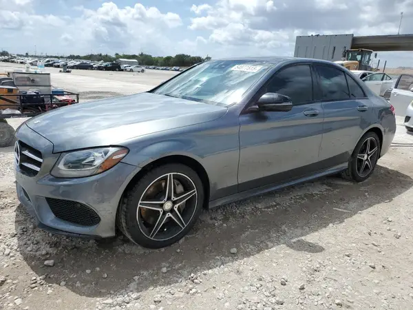 55SWF4KB4HU197961 2017 MERCEDES-BENZ C-KLASSE - Image 1