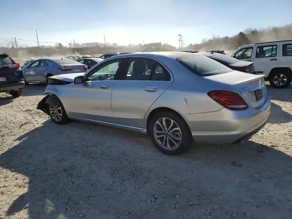 55SWF4KB4HU210790 2017 MERCEDES-BENZ C-KLASSE - Image 2