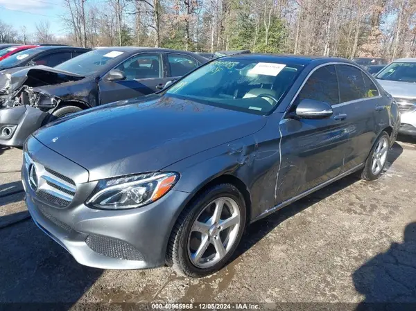 55SWF4KB4HU221255 2017 MERCEDES-BENZ C-KLASSE - Image 2
