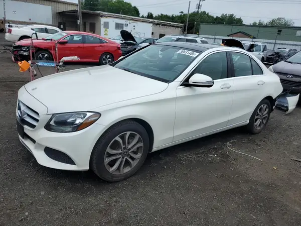 55SWF4KB4JU241866 2018 MERCEDES-BENZ C-KLASSE - Image 1
