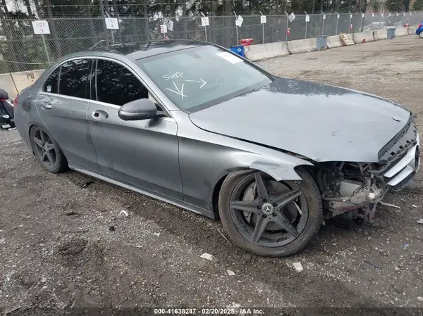55SWF4KB4JU259722 2018 MERCEDES-BENZ C-KLASSE - Image 1