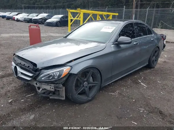 55SWF4KB4JU259722 2018 MERCEDES-BENZ C-KLASSE - Image 2
