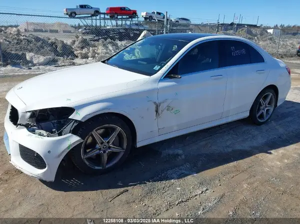 55SWF4KB5HU223757 2017 MERCEDES-BENZ C-KLASSE - Image 2