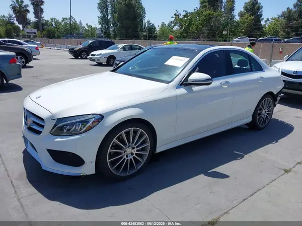 55SWF4KB6GU153880 2016 MERCEDES-BENZ C-KLASSE - Image 2