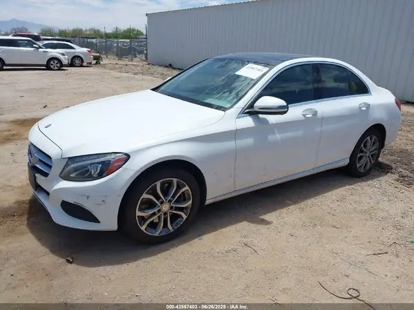 55SWF4KB7GU100119 2016 MERCEDES-BENZ C-KLASSE - Image 2