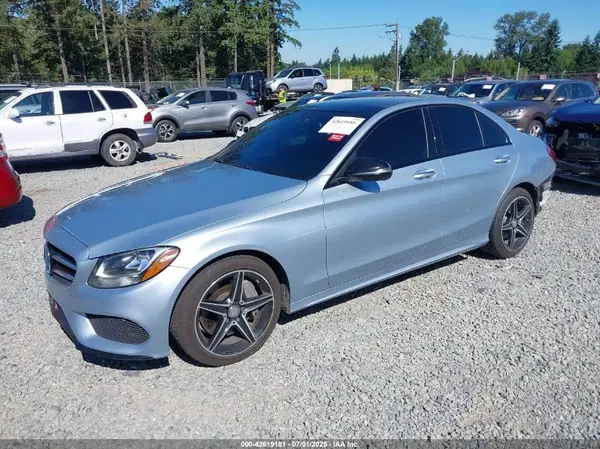 55SWF4KB8HU194612 2017 MERCEDES-BENZ C-KLASSE - Image 2