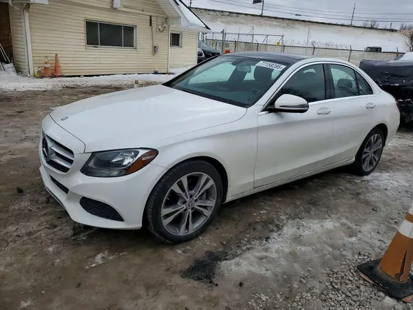 55SWF4KB8HU211795 2017 MERCEDES-BENZ C-KLASSE - Image 1