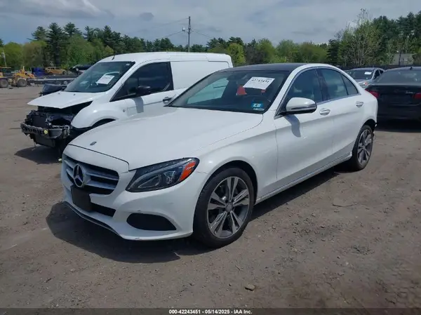 55SWF4KB9HU185871 2017 MERCEDES-BENZ C-KLASSE - Image 2