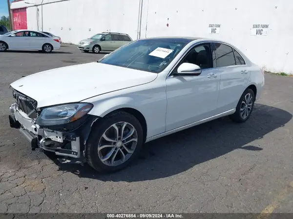 55SWF4KBXGU139416 2016 MERCEDES-BENZ C-KLASSE - Image 2