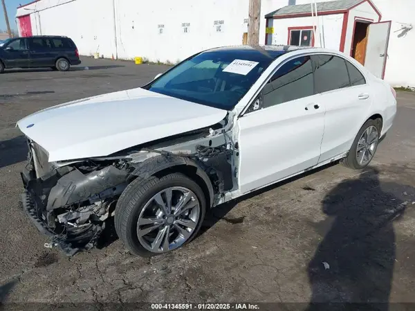 55SWF4KBXGU167930 2016 MERCEDES-BENZ C-KLASSE - Image 2