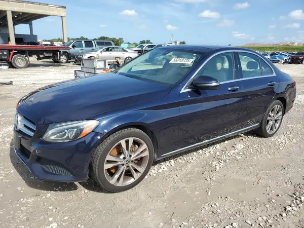 55SWF4KBXHU220949 2017 MERCEDES-BENZ C-KLASSE - Image 1