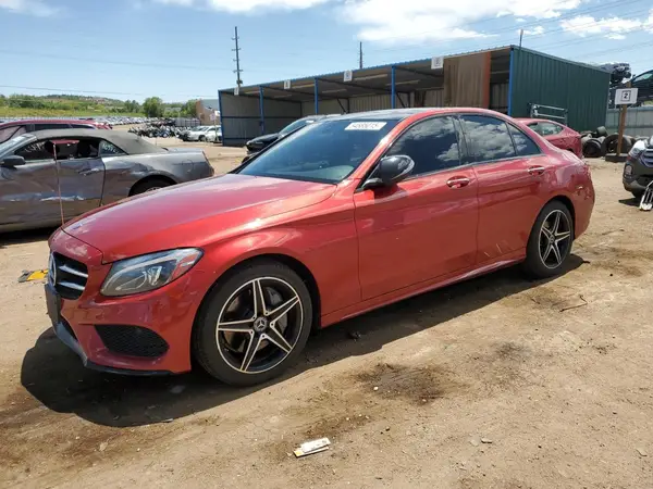 55SWF4KBXHU224693 2017 MERCEDES-BENZ C-KLASSE - Image 1