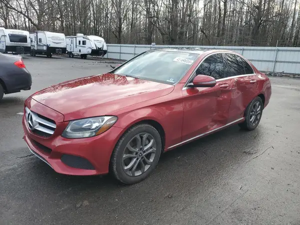 55SWF4KBXJU236526 2018 MERCEDES-BENZ C-KLASSE - Image 1