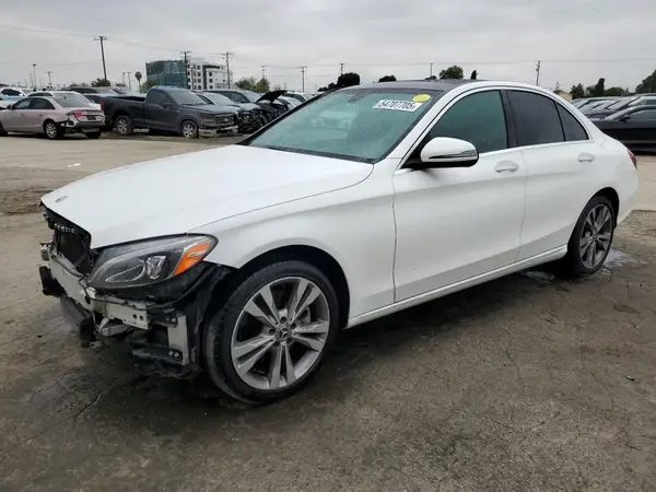 55SWF4KBXJU253813 2018 MERCEDES-BENZ C-KLASSE - Image 1