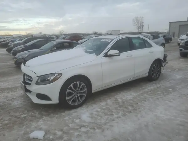 55SWF4KBXJU257778 2018 MERCEDES-BENZ C-KLASSE - Image 1