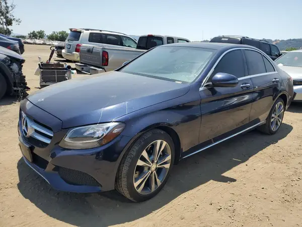 55SWF4KBXJU282633 2018 MERCEDES-BENZ C-KLASSE - Image 1