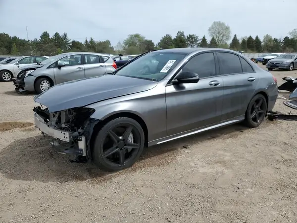 55SWF6EB6JU278330 2018 MERCEDES-BENZ C-KLASSE - Image 1