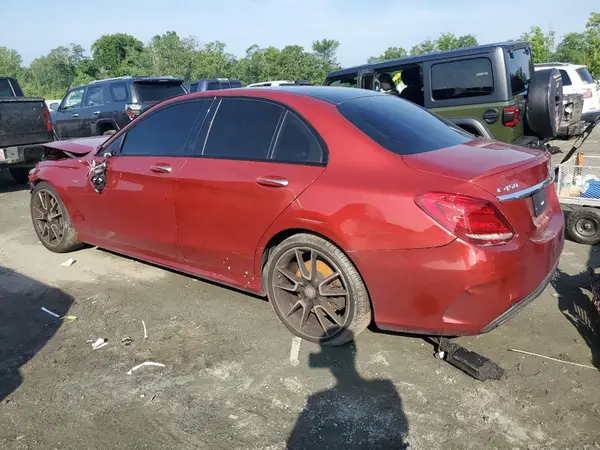 55SWF6EB9GU124347 2016 MERCEDES-BENZ C-KLASSE - Image 2