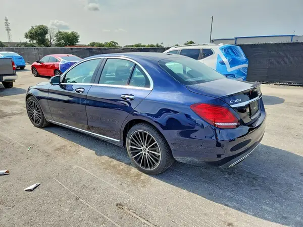 2019 MERCEDES-BENZ C-KLASSE COPART lot 77250605 auction photo 2