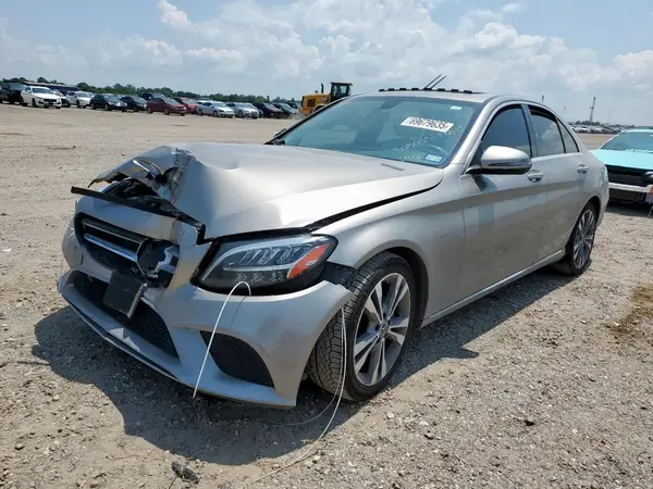 55SWF8DB2KU306476 2019 MERCEDES-BENZ C-KLASSE - Image 1