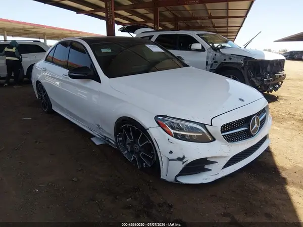 55SWF8DB6KU306321 2019 MERCEDES-BENZ C-KLASSE - Image 1