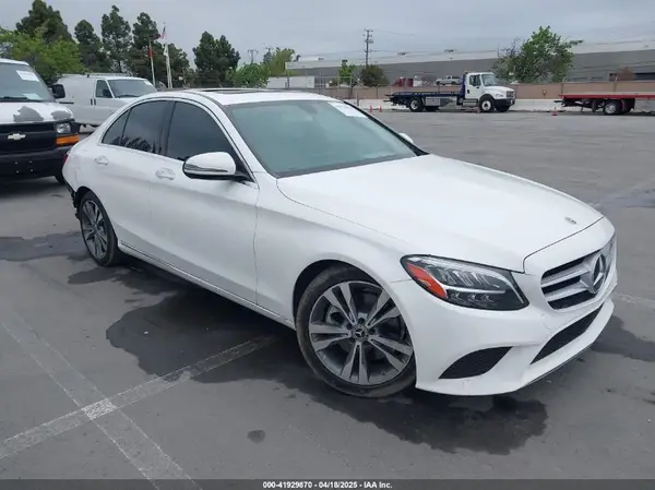 55SWF8DB7KU299640 2019 MERCEDES-BENZ C-KLASSE - Image 1
