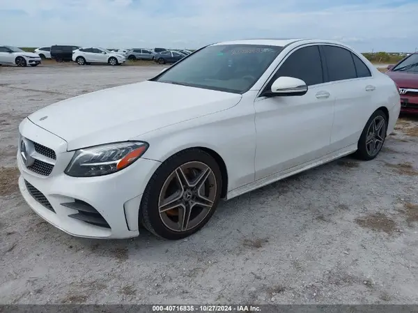 55SWF8DB9KU302165 2019 MERCEDES-BENZ C-KLASSE - Image 2