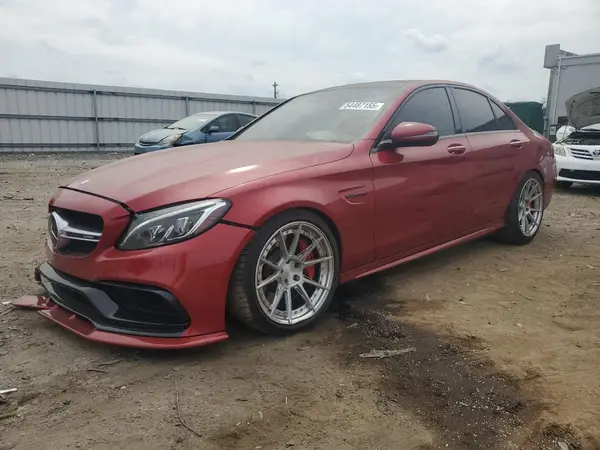 55SWF8HB0HU187460 2017 MERCEDES-BENZ C-KLASSE - Image 1