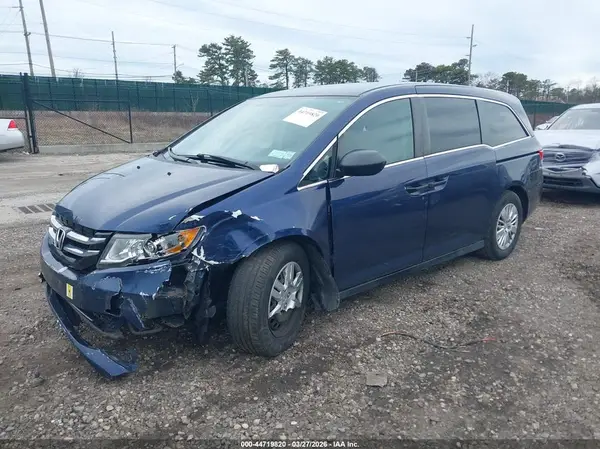5FNRL5H22GB055661 2016 HONDA ODYSSEY - Image 2