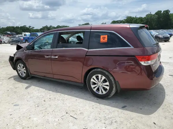 5FNRL5H3XGB085497 2016 HONDA ODYSSEY - Image 2