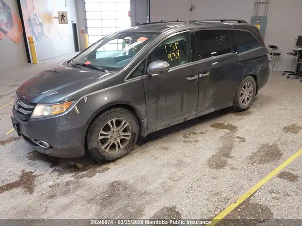 5FNRL5H94HB502442 2017 HONDA ODYSSEY - Image 2