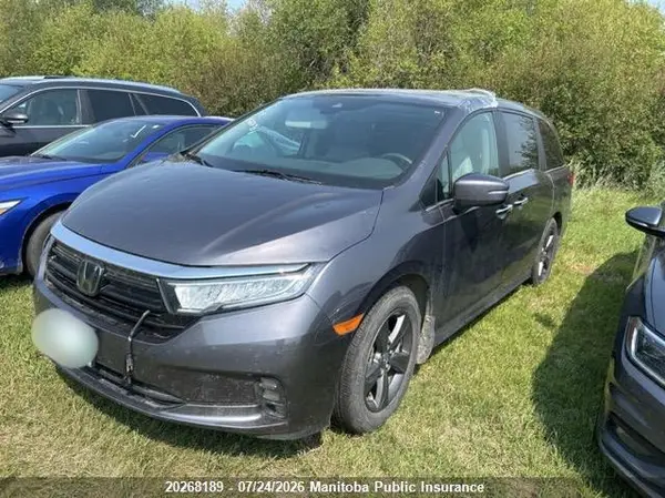 5FNRL6H47NB501856 2022 HONDA ODYSSEY - Image 2