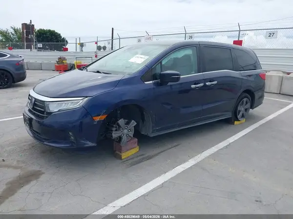 5FNRL6H52NB052353 2022 HONDA ODYSSEY - Image 2