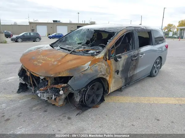 5FNRL6H61KB504992 2019 HONDA ODYSSEY - Image 2