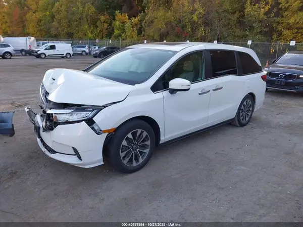 5FNRL6H71NB052748 2022 HONDA ODYSSEY - Image 2