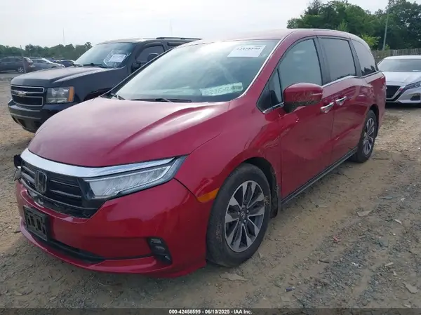 5FNRL6H73NB019542 2022 HONDA ODYSSEY - Image 2