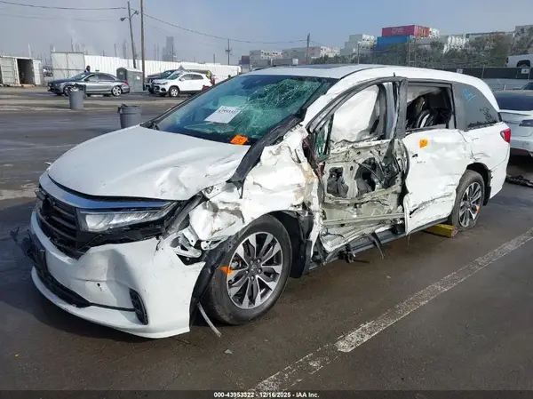 5FNRL6H7XNB042218 2022 HONDA ODYSSEY - Image 2