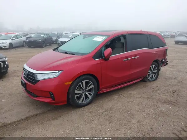 5FNRL6H80NB003727 2022 HONDA ODYSSEY - Image 2